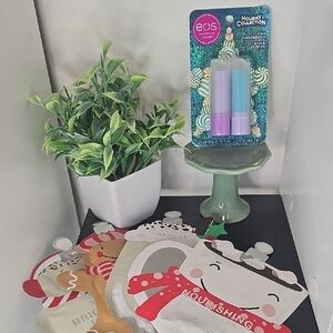 eos Holiday Collection Lip Balm Set - Purple and Blue